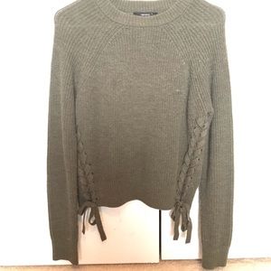 Olive green sweater size S